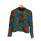 ザラ ZARA 花柄 ブルゾンジャケット レディース import:XS