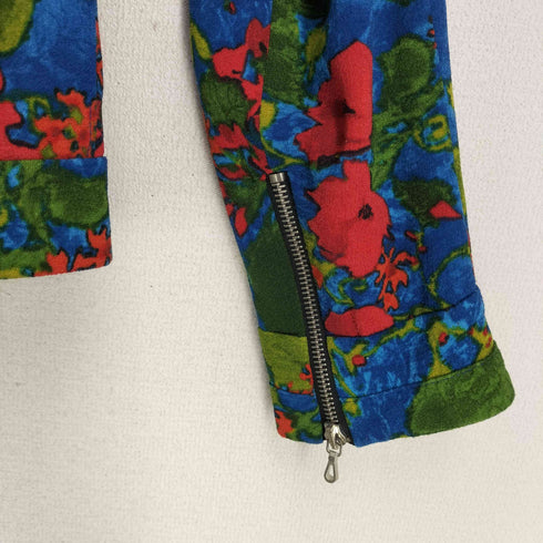 ザラ ZARA 花柄 ブルゾンジャケット レディース import:XS