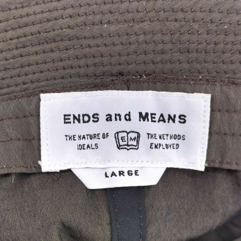 エンズアンドミーンズ ENDS and MEANS Army Hat メンズ