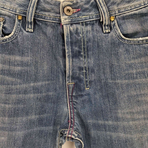 ディーゼル DIESEL ZATHAN ブーツカットボタンフライデニムパンツ Y2K メンズ 28