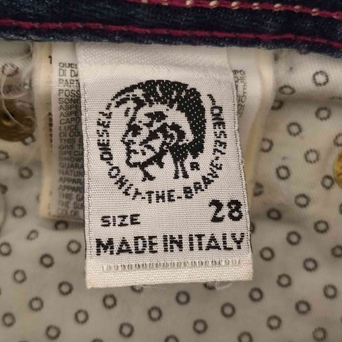 ディーゼル DIESEL ZATHAN ブーツカットボタンフライデニムパンツ Y2K メンズ 28