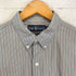 ラルフローレン RALPH LAUREN SLIM FIT ポニー刺繍 ボタンダウンシャツ メンズ import:M