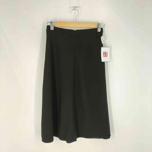 マックスマーラ MAX MARA トリアセテート バックジップ ドレープ フレアスカート レディース JPN:38