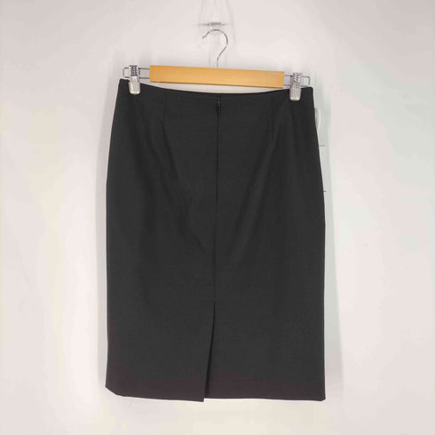 ヒューゴボス HUGO BOSS ナイロン混 ウールタイトスカート レディース DE:36