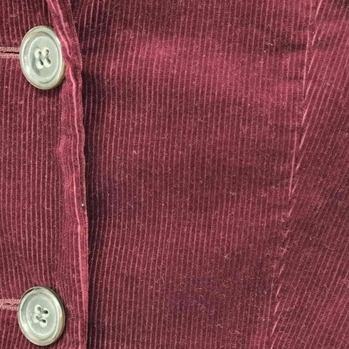 バーバリーブルーレーベル BURBERRY BLUE LABEL ロゴ刺繍 銀ボタンテーラードジャケット レディース JPN:38