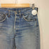 リーバイス Levis 70S 66前期 スモールe バックポケット裏シングルステッチ 黒カン ボタン裏6 501 ストレートデニムパンツ メンズ 33/33
