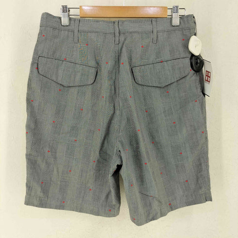 ブルーナボイン BRU NA BOINNE チェック ハイネックジップアップジャケット ショーツ セットアップ メンズ 1