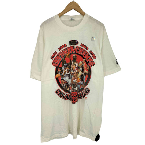 スターター STARTER 90s 1996 USA製 NBA クルーネック プリント 半袖 Tシャツ メンズ import:L