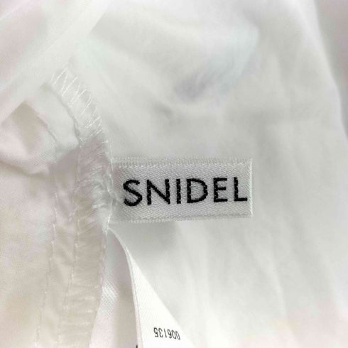 スナイデル snidel シャツチュニックレイヤードニット レディース ONE SIZE