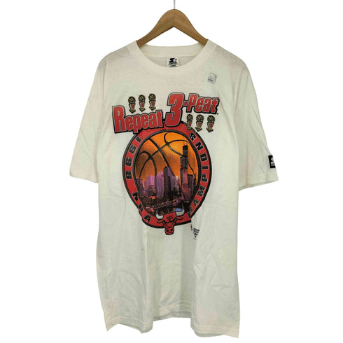 スターター STARTER 90s 1998 NBA クルーネック プリント 半袖 Tシャツ メンズ import:L