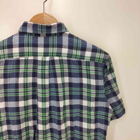 ポロバイラルフローレン Polo by RALPH LAUREN 90s チェック 柄 半袖シャツ メンズ 170