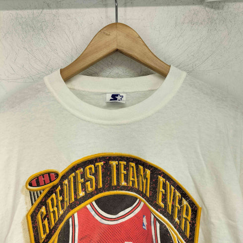 スターター STARTER 90s 1997 USA製 NBA クルーネック プリント 半袖 Tシャツ メンズ import:L