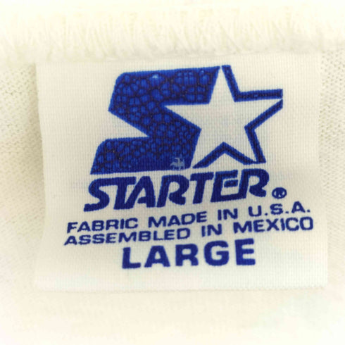 スターター STARTER 90s 1997 USA製 NBA クルーネック プリント 半袖 Tシャツ メンズ import:L