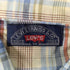 リーバイス Levis 70S-80s bigE チェック ウエスタンシャツ メンズ import:M