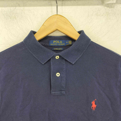 ポロラルフローレン POLO RALPH LAUREN ロゴ刺繍 ポロシャツ メンズ import:M