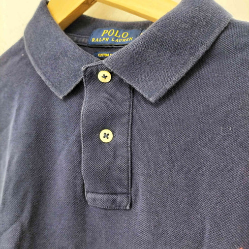 ポロラルフローレン POLO RALPH LAUREN ロゴ刺繍 ポロシャツ メンズ import:M