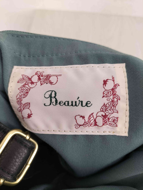 BEAURE 本革 2WAY ハンドショルダーバック レディース