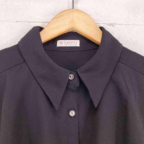 アクシーズファム axes femme テレスコーププリントケープ ワンピース レディース JPN:M