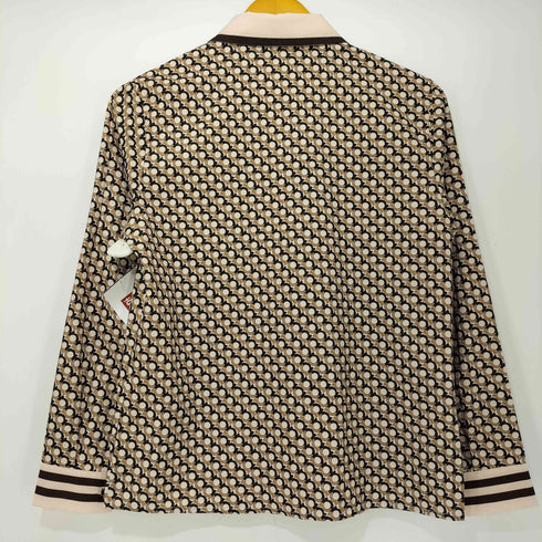ボウタイ L/S 総柄シャツ レディース import:M