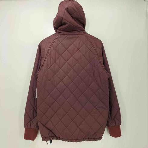アディクト ADDICT キルティングフーデットコート メンズ import:M