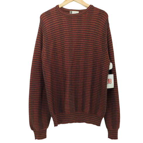 バクラック BACHRACH MADE IN ITALY ウールアクリル ニット メンズ import:M