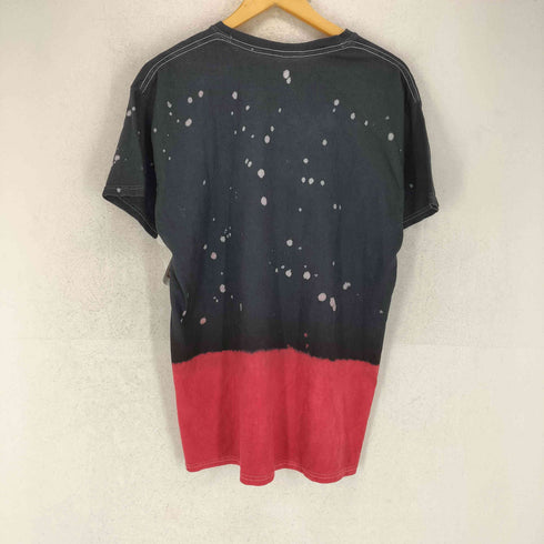 FASHIONNOVA 愛月 鯉 和柄 ブリーチデザインクルーネックTシャツ メンズ L