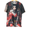 花魁 和柄クルーネックTシャツ メンズ M