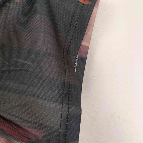 花魁 和柄クルーネックTシャツ メンズ M