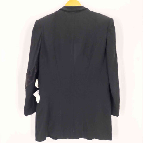 ヨウジヤマモトプールオム Yohji Yamamoto POUR HOMME 90s 97SS ベロア切替 レーヨン3Bテーラードジャケット メンズ JPN:S