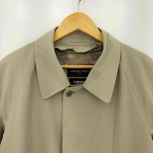 アントニオフスコ ANTONIO FUSCO SYMPATEX WINDLINER ステンカラーコート メンズ 92-170