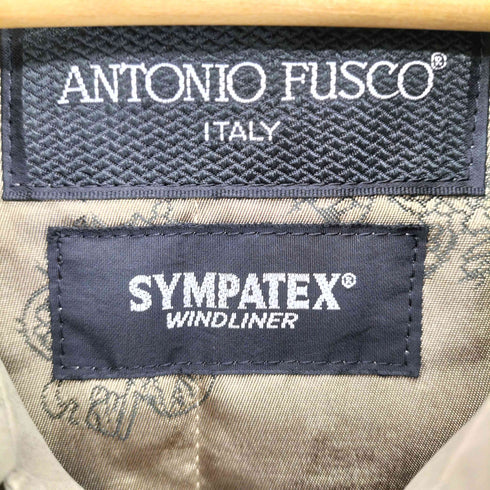 アントニオフスコ ANTONIO FUSCO SYMPATEX WINDLINER ステンカラーコート メンズ 92-170