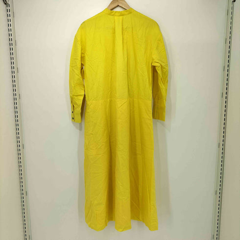 ヒューマンウーマン HUMAN WOMAN L/S バンドカラー ワンピース レディース JPN:M