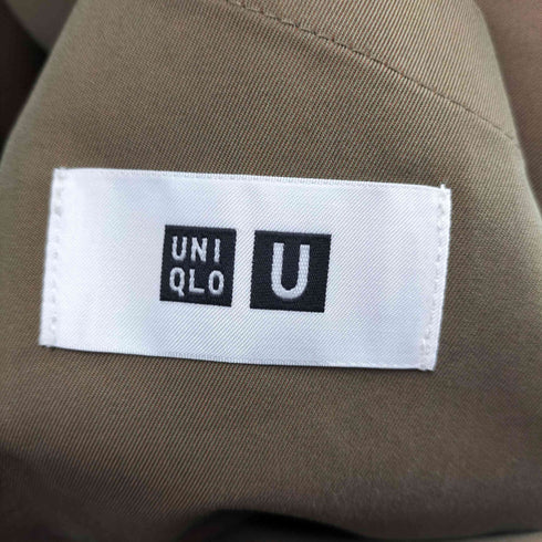 ユニクロ UNIQLO 玉虫色 ステンカラーコート メンズ M