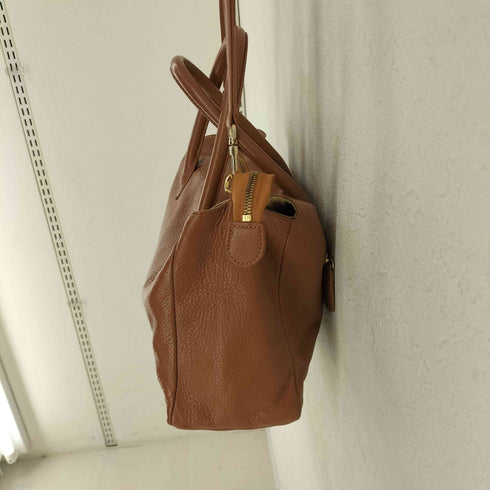 HOZE レザー2WAYバッグ ショルダーバッグ ハンドバッグ レディース