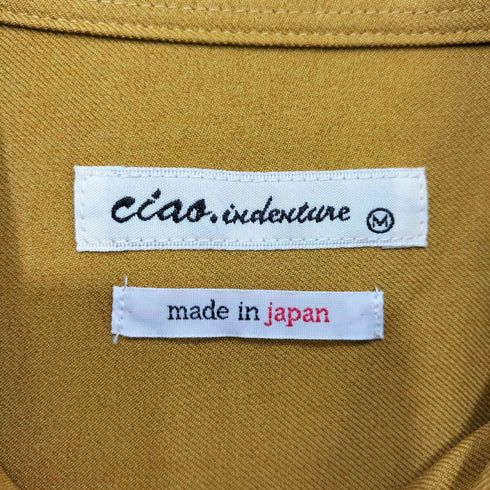 チャオ CIAO リフラクスとろみシャツ ルーズフィット メンズ JPN:M