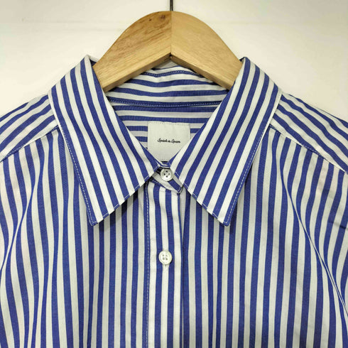 スピックアンドスパン Spick and Span 26SS 50コットンオーバーシャツ レディース