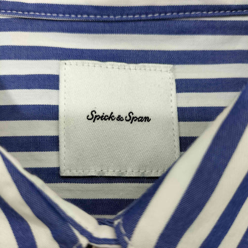 スピックアンドスパン Spick and Span 26SS 50コットンオーバーシャツ レディース