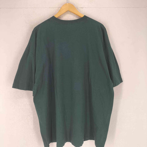 STADIUM COURT USA製 袖裾シングル フロントバスプリントクルーネックTシャツ メンズ