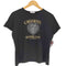 Benito Bossa ラメ&ラインストーンチビTシャツ Y2K レディース L