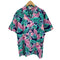 royal creations hawaii 80s レーヨン混 ボタニカルパターン アロハシャツ メンズ import:M