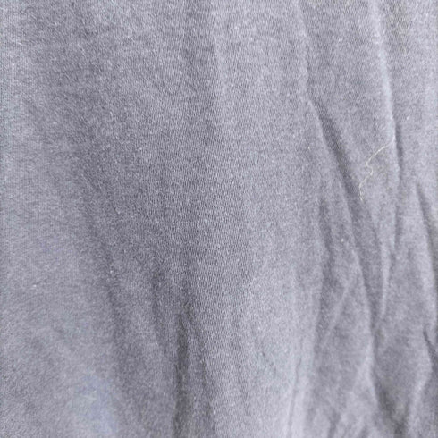 FISHERMAN'S WHARF 袖裾シングル Captain Santa 発砲プリントクルーネックTシャツ メンズ L