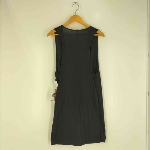 SILENT DAMIR DOMA フロントアシメ ノースリーブ ラップ チュニックワンピース レディース import:S