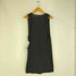 SILENT DAMIR DOMA フロントアシメ ノースリーブ ラップ チュニックワンピース レディース import:S