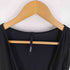 SILENT DAMIR DOMA フロントアシメ ノースリーブ ラップ チュニックワンピース レディース import:S