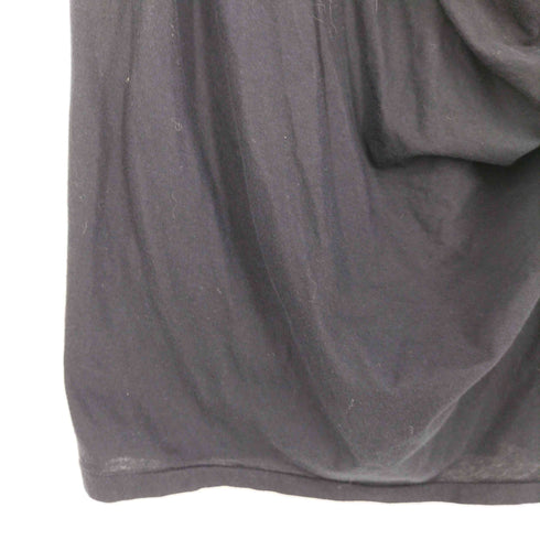 SILENT DAMIR DOMA フロントアシメ ノースリーブ ラップ チュニックワンピース レディース import:S