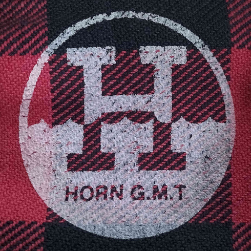 HORN G.M.T チェック ヘビーフランネルシャツ メンズ JPN:L