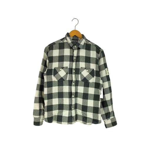 HORN G.M.T チェック ヘビーフランネルシャツ メンズ JPN:L