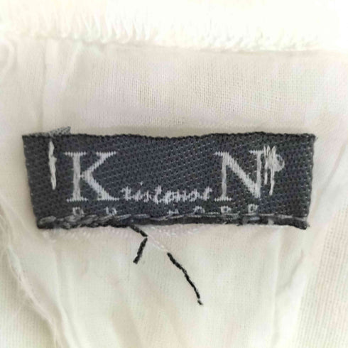 クリステンセンドゥノルド KristenseN DU NORD バックセンターステッチ L/S カットソー レディース import:S