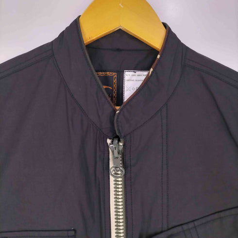 マハリシ MAHARISHI 90S 99年 忍者タグ ダブルジップ ベスト メンズ import:M