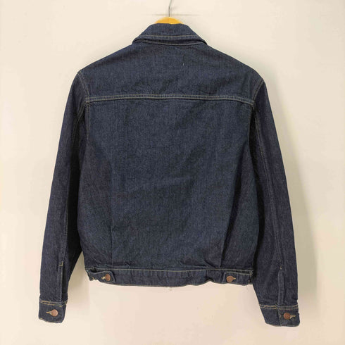ザラ ZARA HARRY LAMBERT デニムジャケット トラッカージャケット ダブルジップ メンズ import:XS